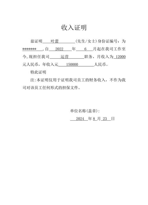 收入证明文件特写
